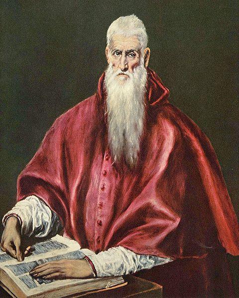 El Greco Hl. Hieronymus als Kardinal oil painting picture